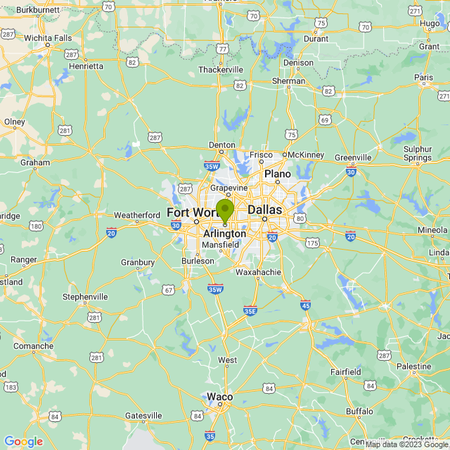 Static map image of Arlington