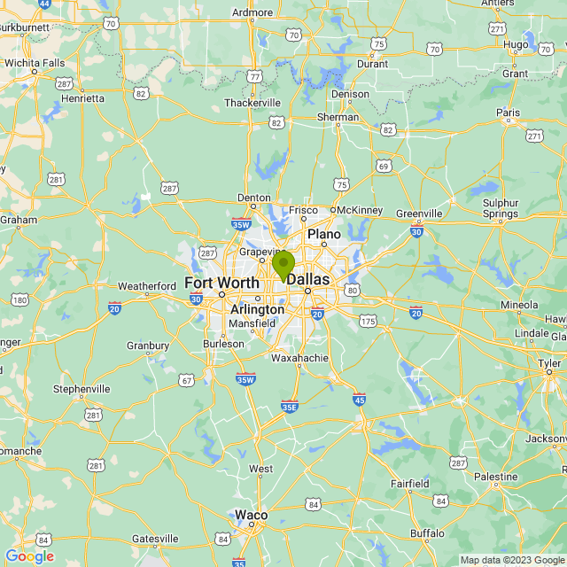 Static map image of Irving