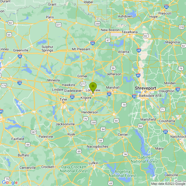 Static map image of Longview
