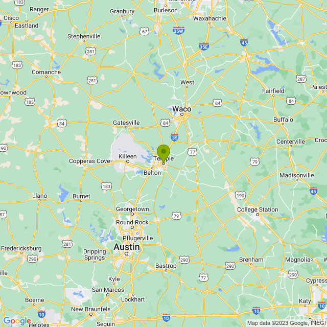 Static map image of Temple