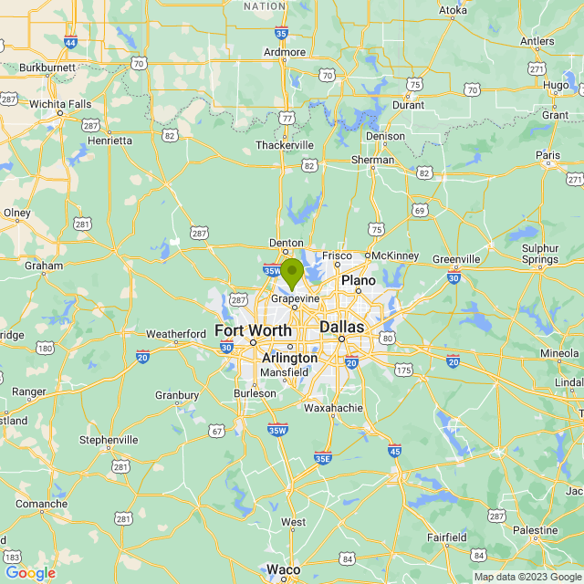 Static map image of Flower Mound