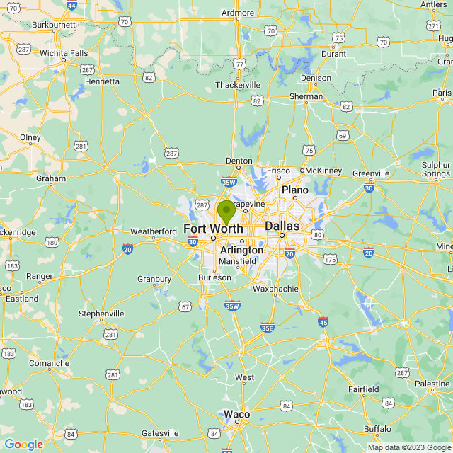 Static map image of North Richland Hills