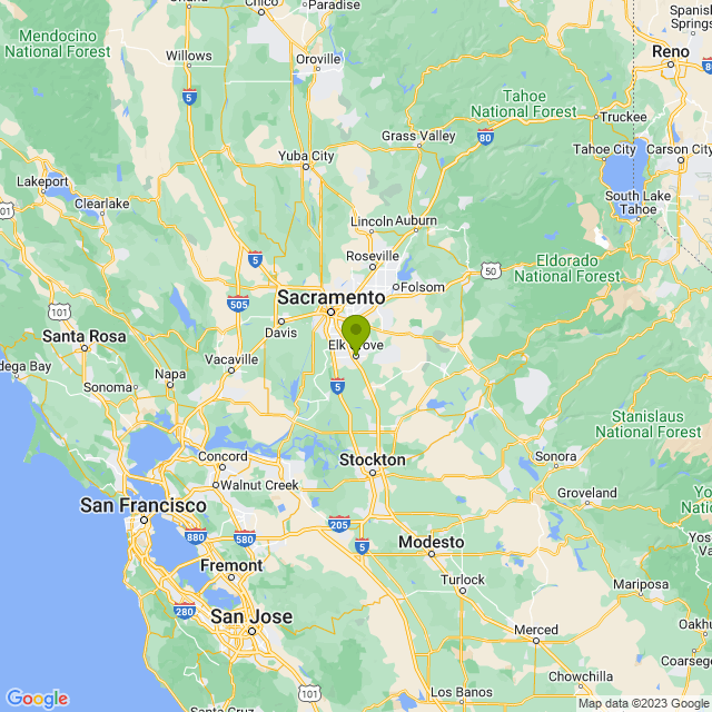 Static map image of Elk Grove