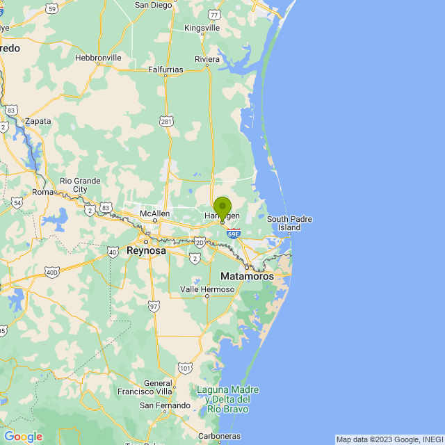 Static map image of Harlingen