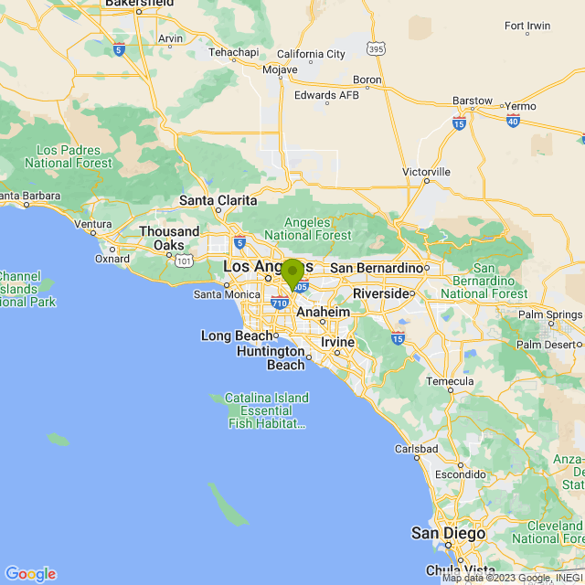Static map image of Pico Rivera