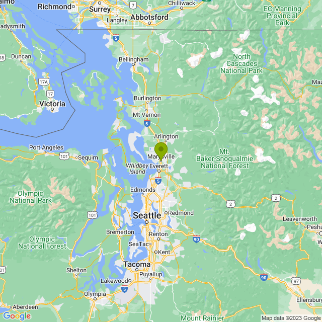 Static map image of Marysville