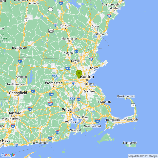 Static map image of Waltham