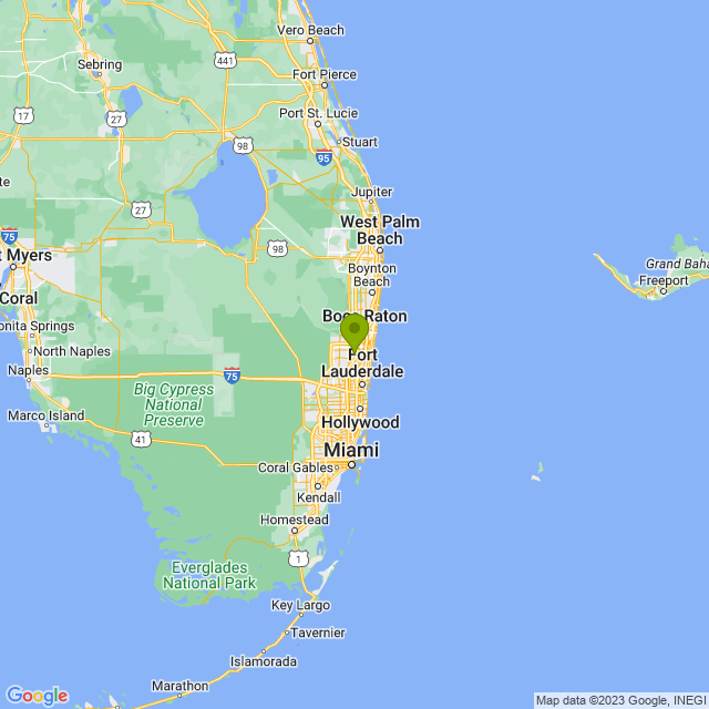 Static map image of Coconut Creek