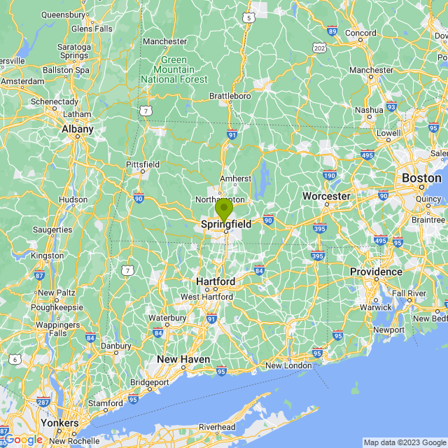 Static map image of Chicopee