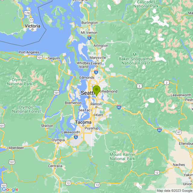 Static map image of Bellevue