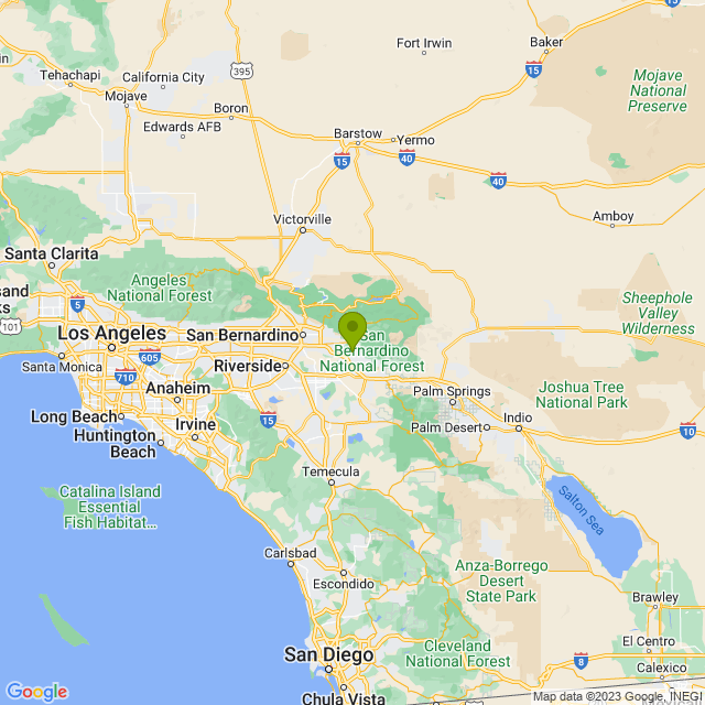 Static map image of Yucaipa