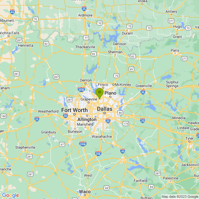 Static map image of Carrollton