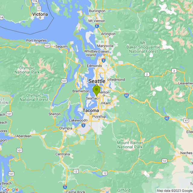 Static map image of Burien