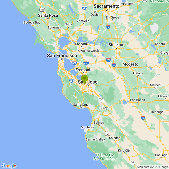 Static map image of Santa Clara