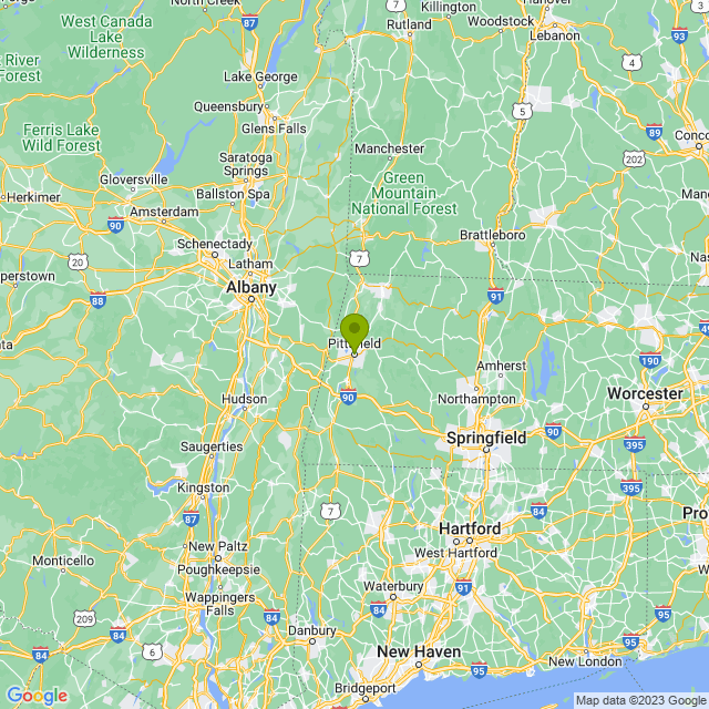 Static map image of Pittsfield