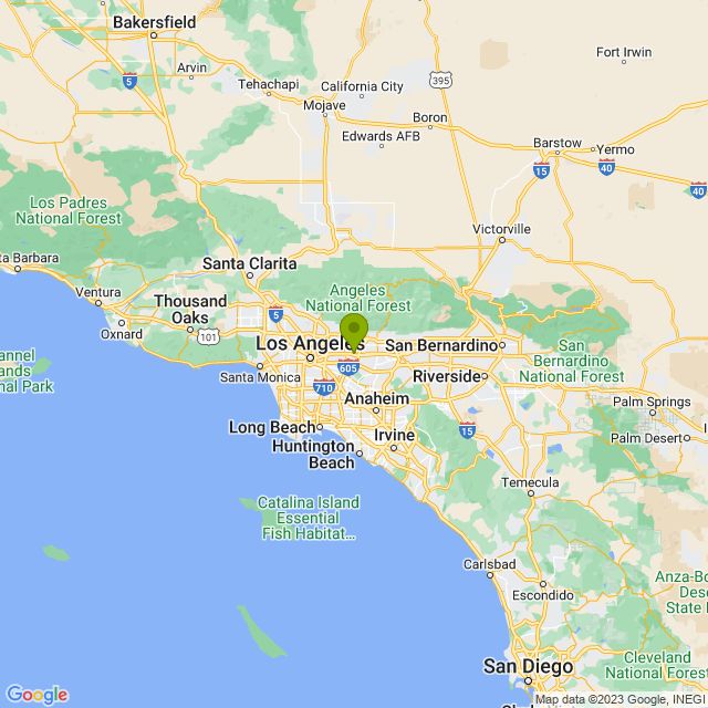 Static map image of El Monte