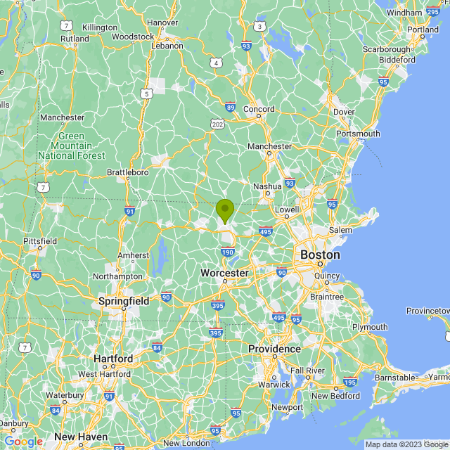 Static map image of Fitchburg