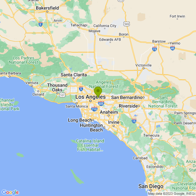 Static map image of San Gabriel