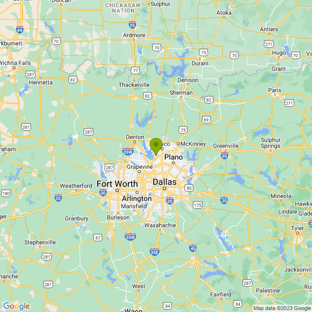 Static map image of The Colony