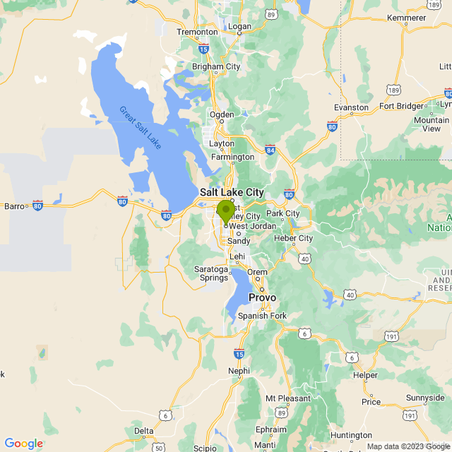 Static map image of West Jordan