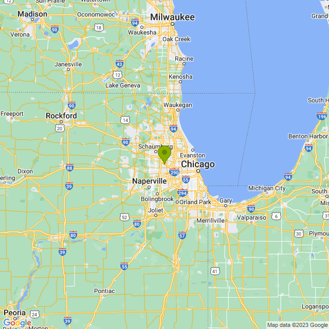 Static map image of Addison