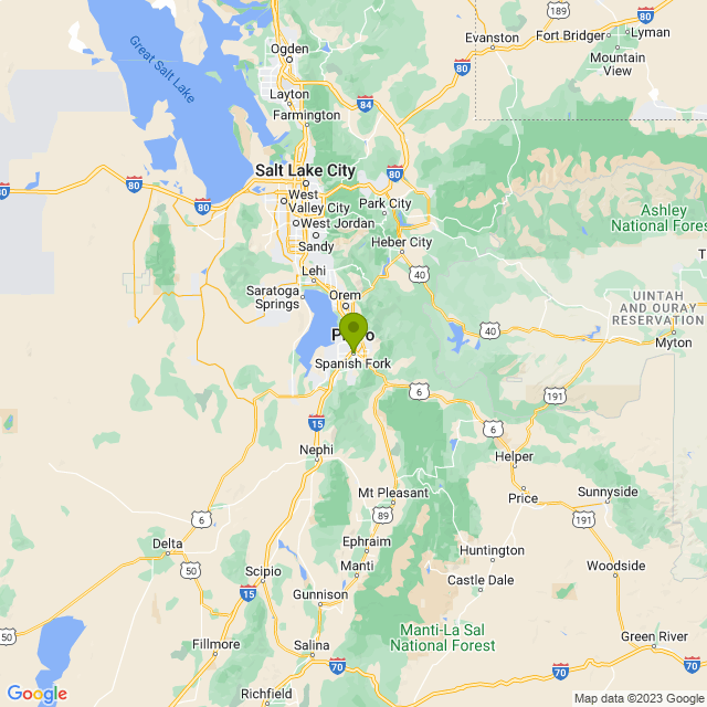 Static map image of Spanish Fork